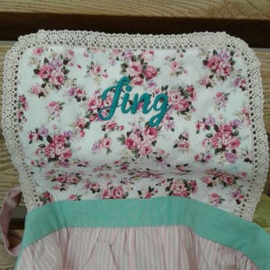 Baking Apron Toddler Apron Gift for Kids Gift for Girls Mommy and Me Aprons Kids Kitchen Accessories Kids Dress Up Pretend Play image 8