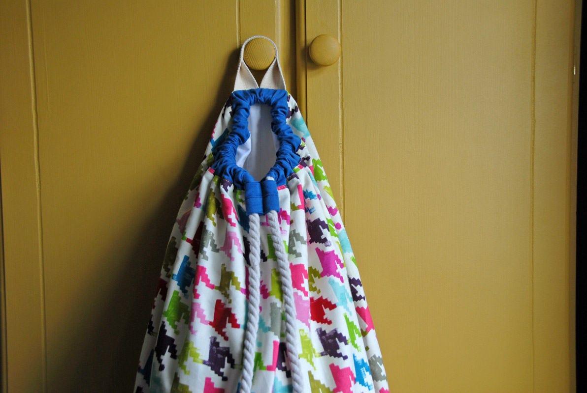 Hanging Laundry Bag Toys Bag Nursery Storage Bag Girls Etsy