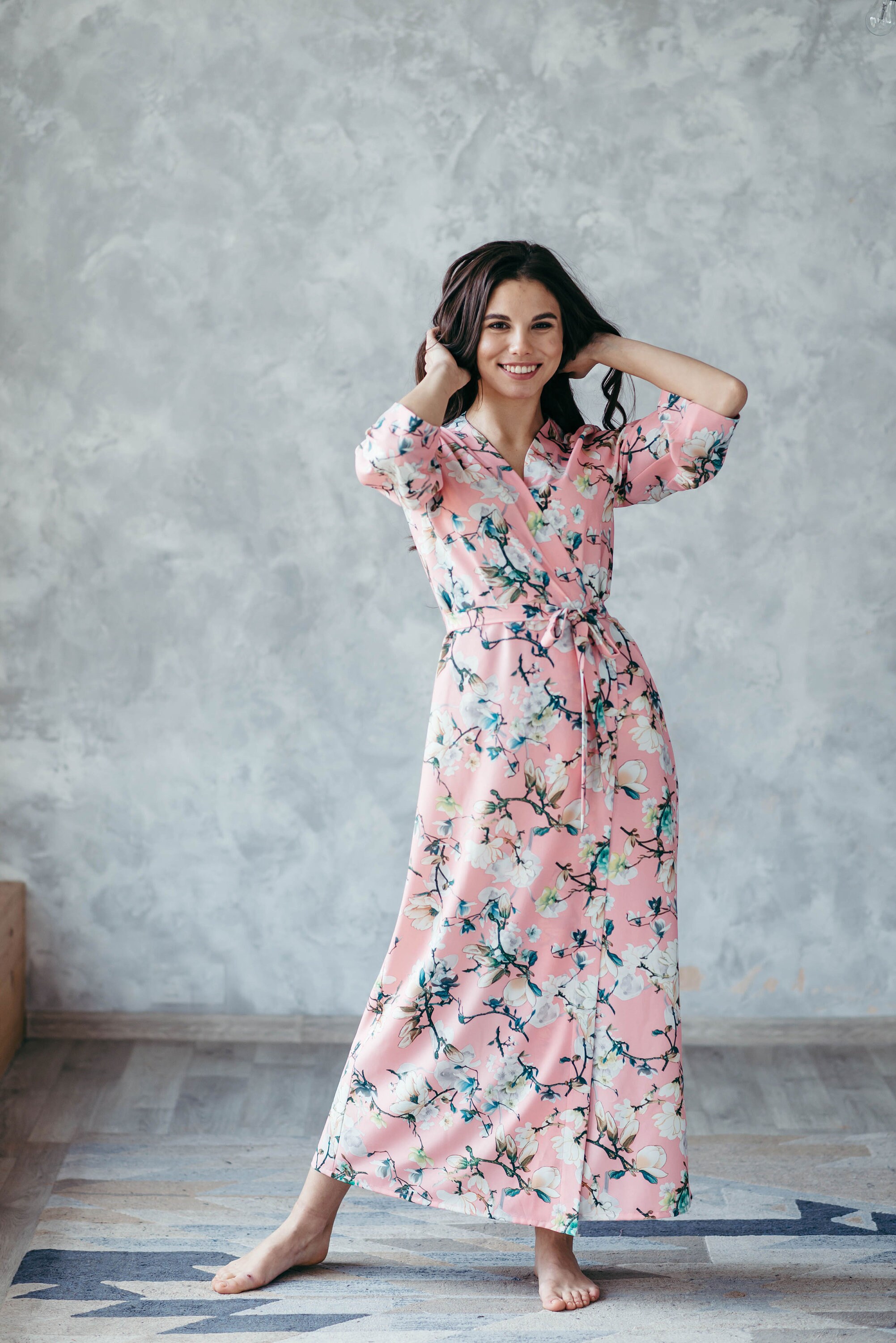 Bridesmaid Robes Long Bridal Robe Bridal Party Robes Etsy Ireland