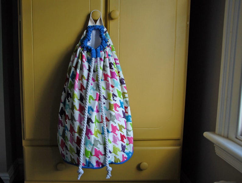 Hanging Laundry Bag Toys Bag Nursery Storage Bag Girls Etsy