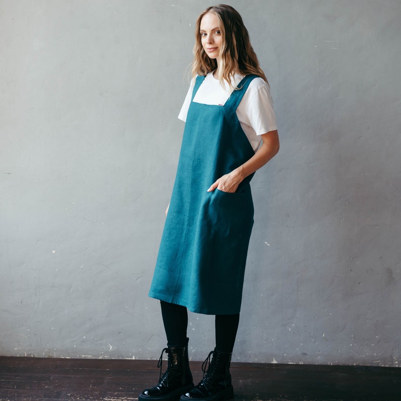 BunnyStreetCom Pinafore Apron - Thumbnail 5
