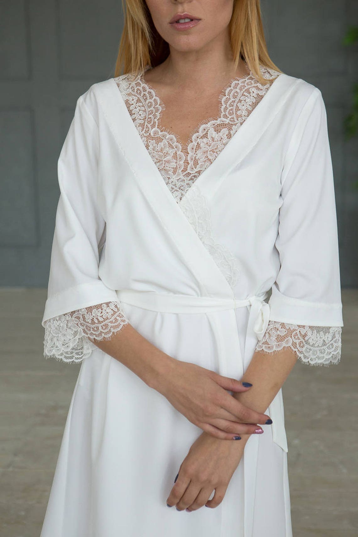 Bridal Robes Robe for Bride Bridal Party Robes Long Robe Etsy