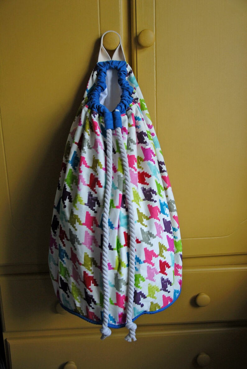 Hanging Laundry Bag Toys Bag Nursery Storage Bag Girls Etsy