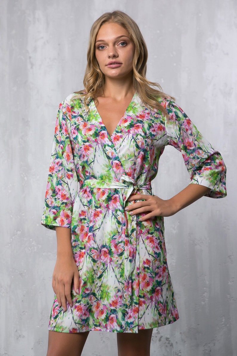 Bridesmaid Robes Long Robe Long Bridal Robe Bridal Party Etsy