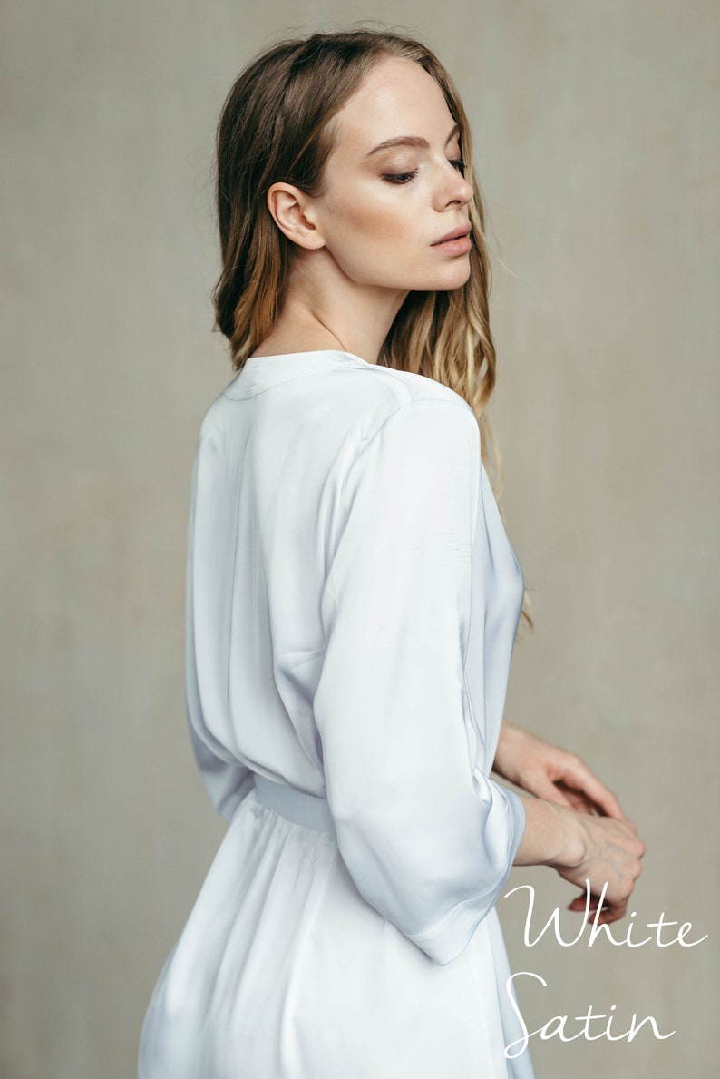 Bridal Robes Robe for Bride Bridal Party Robes Long Robe Etsy