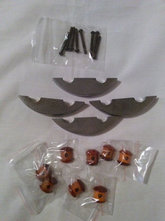 Knobs Art Deco Bakelite Drawer Pulls Chrome Hardware Etsy