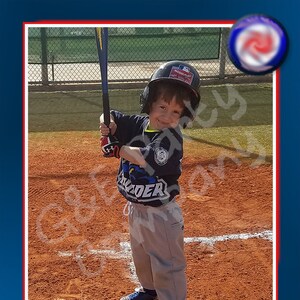 Gepersonaliseerde Custom sport Trading Cards, afdrukbare digitale versie