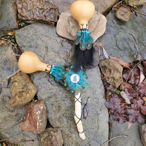 Shaman Shaker || Ceremonial Rattle || Gourd Maraca