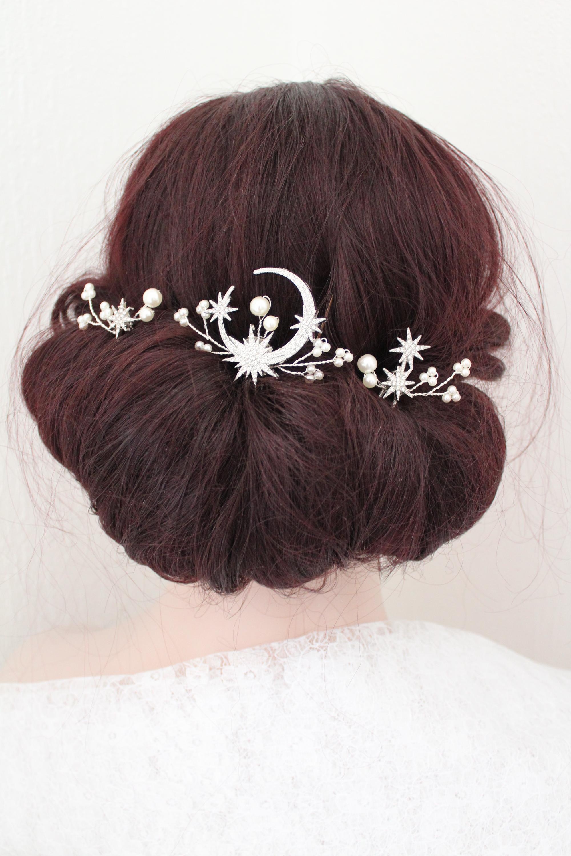 ? Starburst Convertible Hair Piece c+i H041SGCL Starburst Hair Piece - Etsy main image 2
