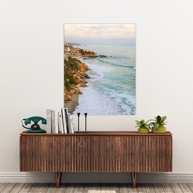Laguna Beach Ocean California Coast Coastline Wall Art Etsy