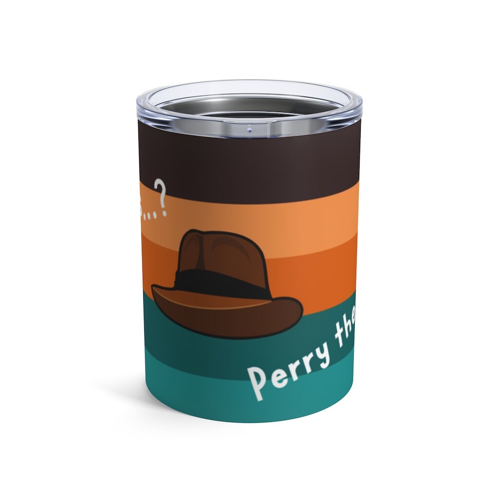 PERRY THE PLATYPUS Coffee and Wine Tumbler