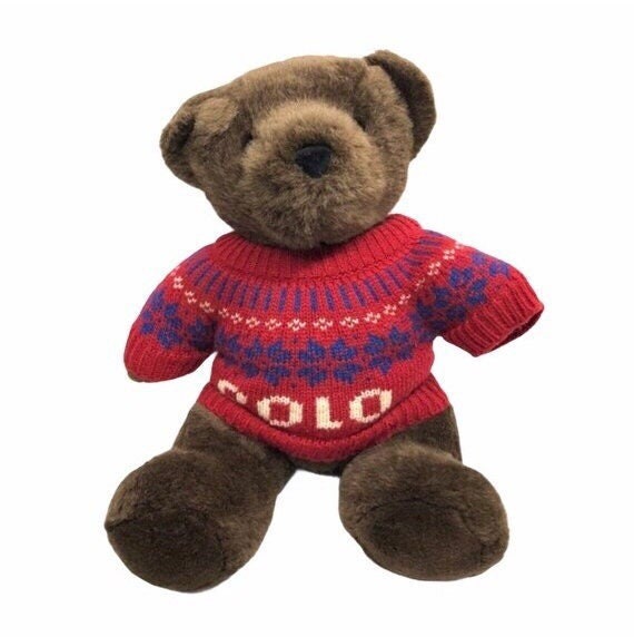 Vintage Polo Bear Toy Doll Polo Ralph Lauren Doll Australia