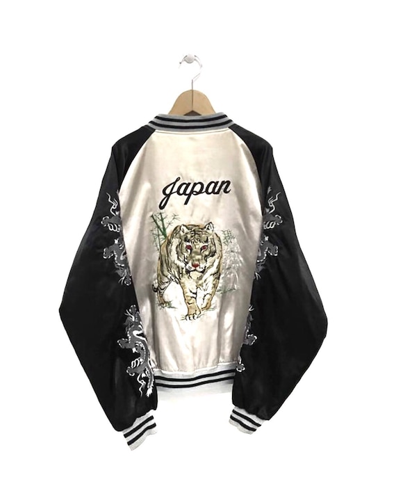 Sukajan Jacket Vintage Sukajan Tiger Japan Yokosuk