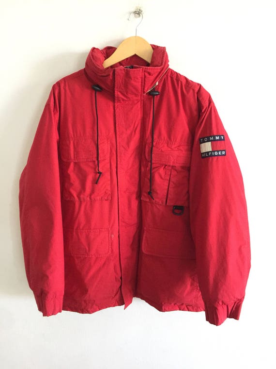 tommy hilfiger spellout jacket