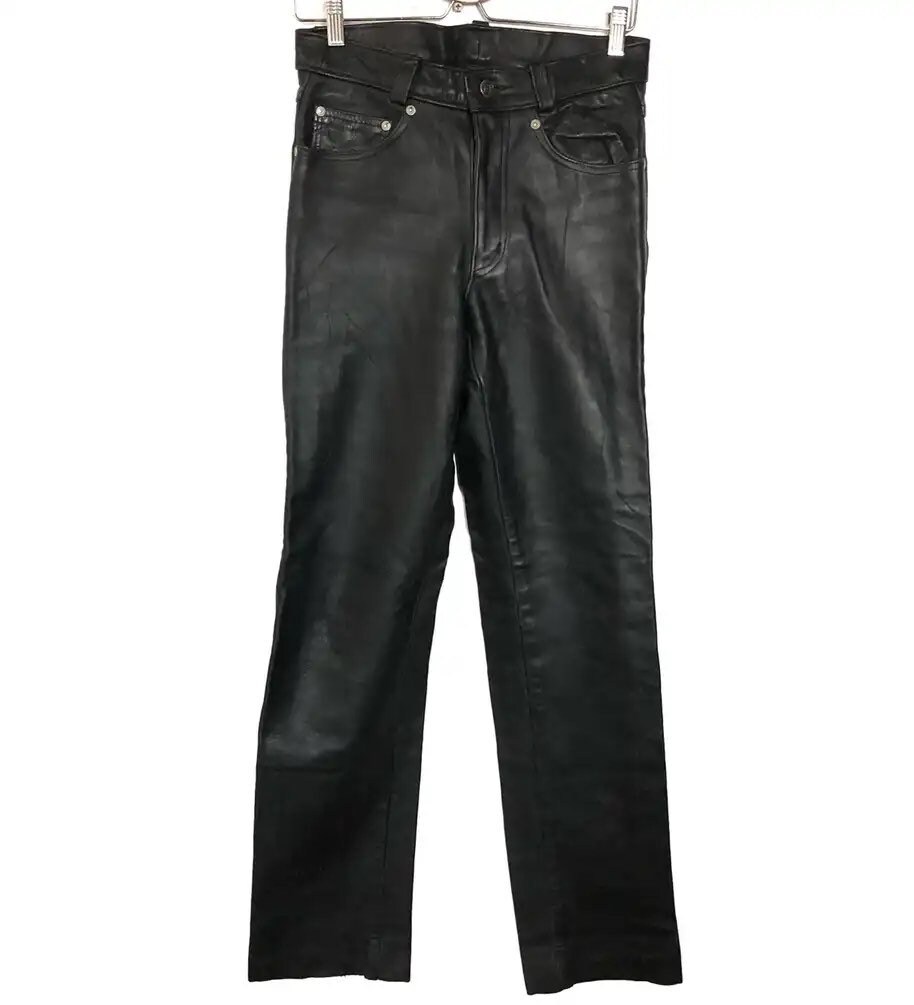 Schott Leather Pants - Etsy