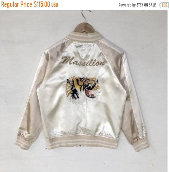 50% MEGA SALE Sukajan Jacket Vintage Sukajan Tiger