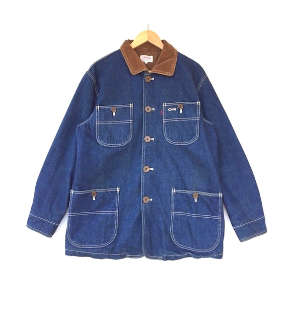 Vintage Big Bell Workwear Japanese Brand Denim Jac