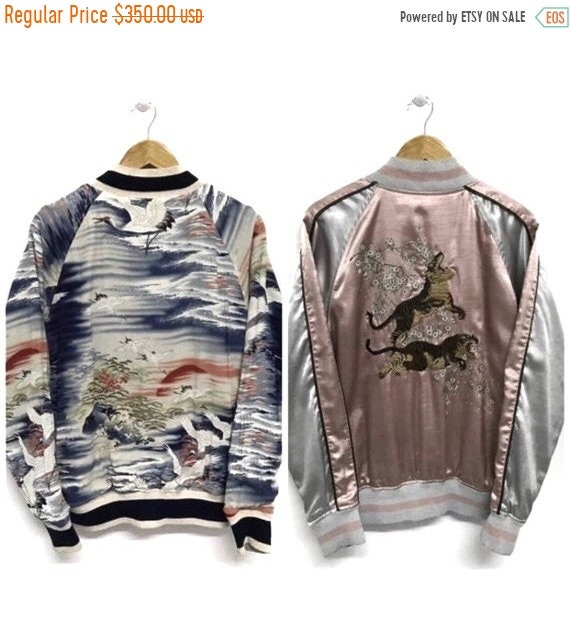 50% MEGA SALE Sukajan Jacket Vintage Sukajan Tiger