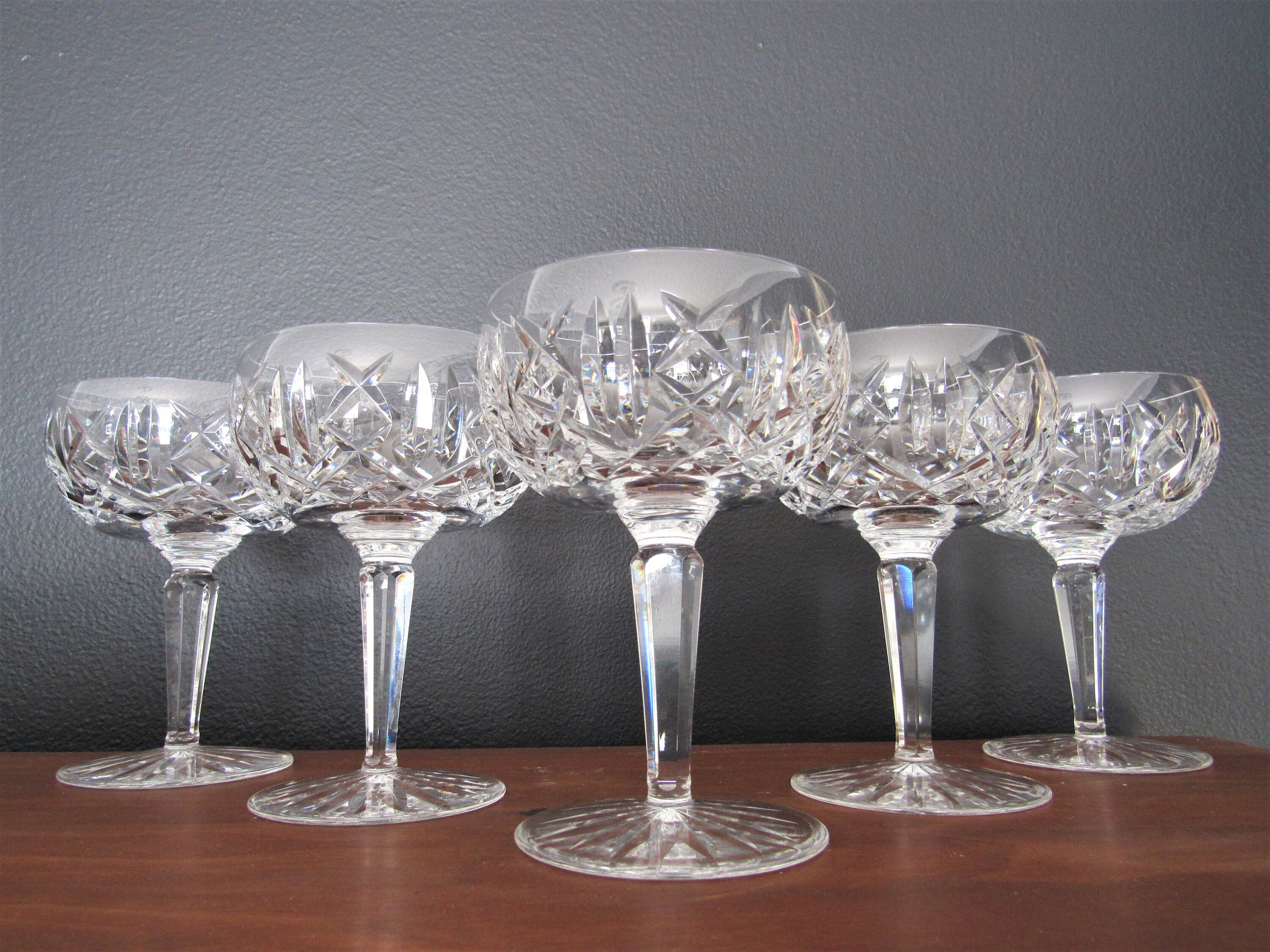 Waterford Crystal Champagne Glasses Art Deco Glasses Roaring