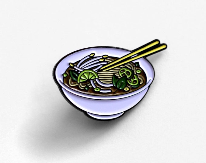 Pho - 1" enamel pin & mini-zine bundle