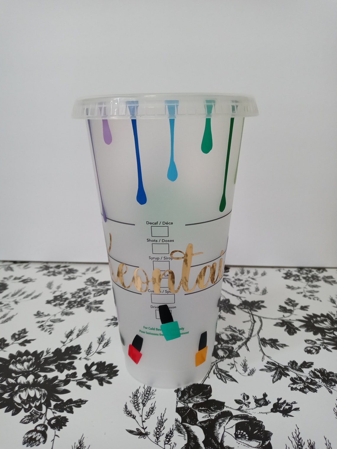 Nail Tech Cup Nail Queen Cup Starbucks Cup Personalized Etsy