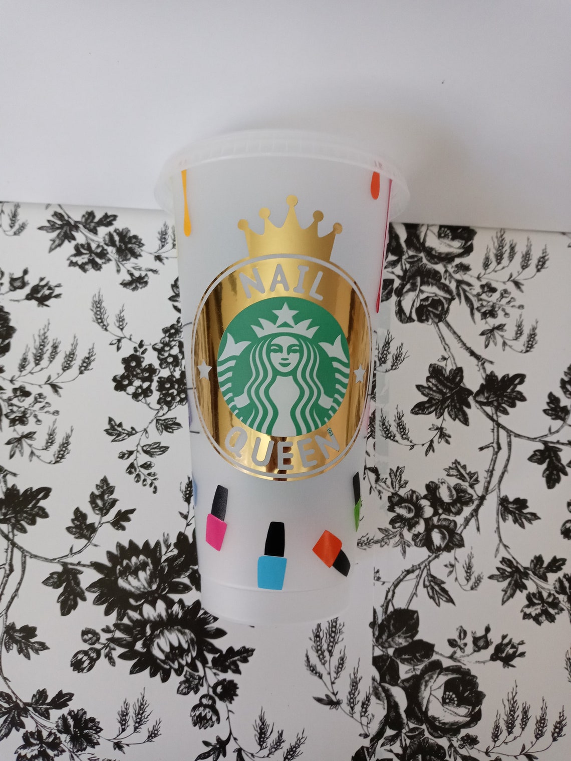 Nail Tech Cup Nail Queen Cup Starbucks Cup Personalized Etsy