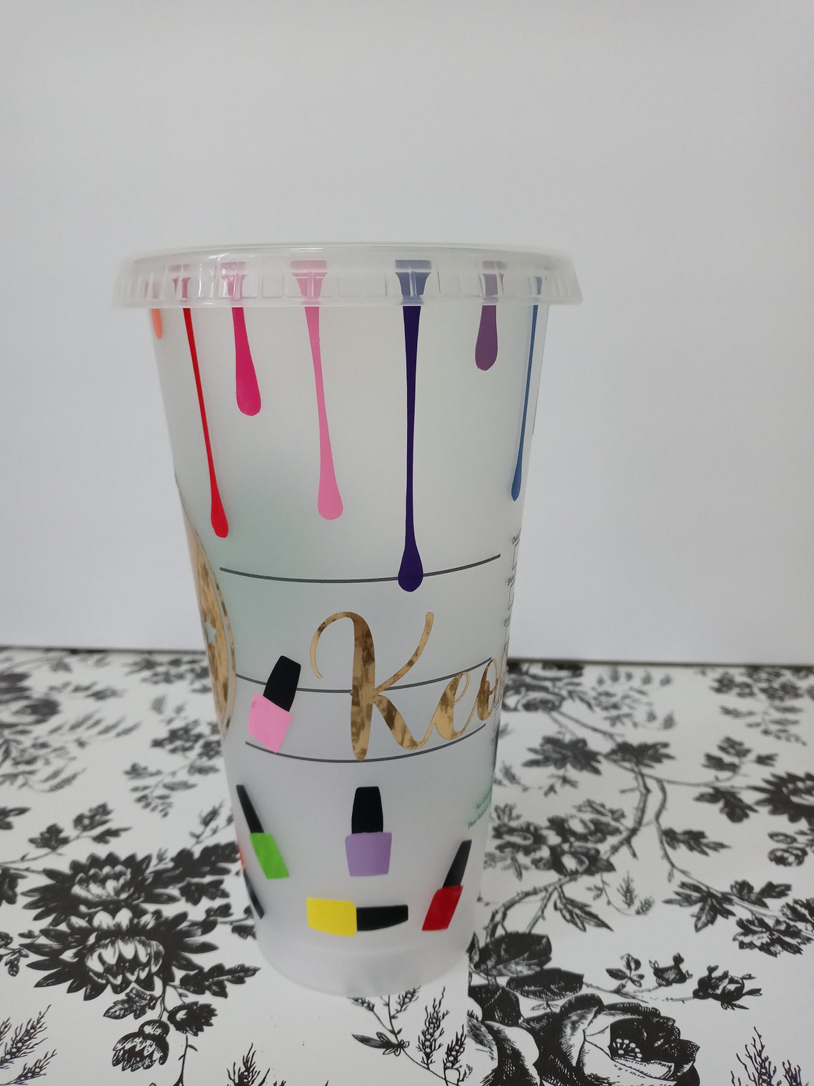 Nail Tech Cup Nail Queen Cup Starbucks Cup Personalized Etsy