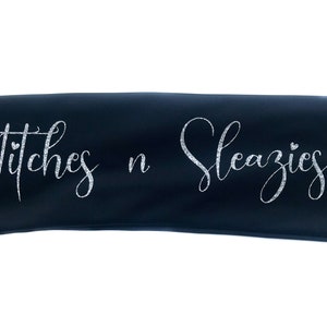 Heart Script Font Personalized Tail Bag