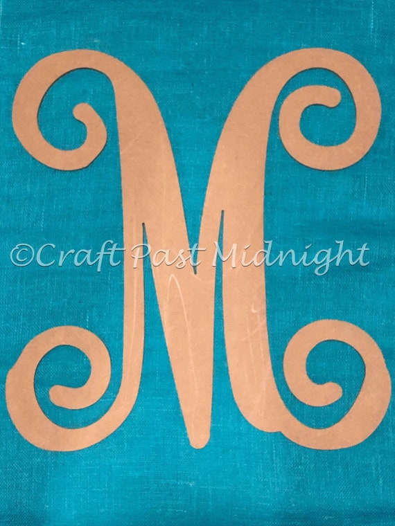 22 Blank Door Hanger Purchase 5 for Free Shipping All Initials Available 22 Blank Monogram Door Hanger