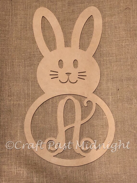 22 Blank Door Hanger Purchase 5 for Free Shipping All Initials Available 22 Blank Monogram Door Hanger