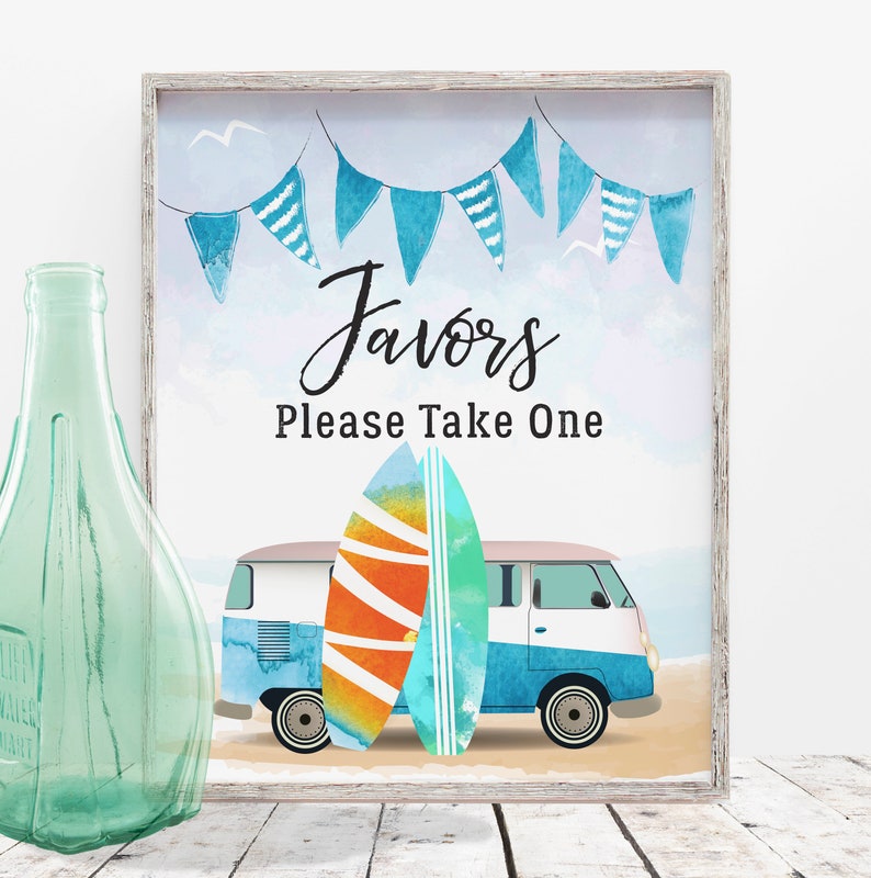 Surfing Thank You Card Printable Thank You Instant Download Thank You Card Matching Thank You Card Surfboard Thank You Card