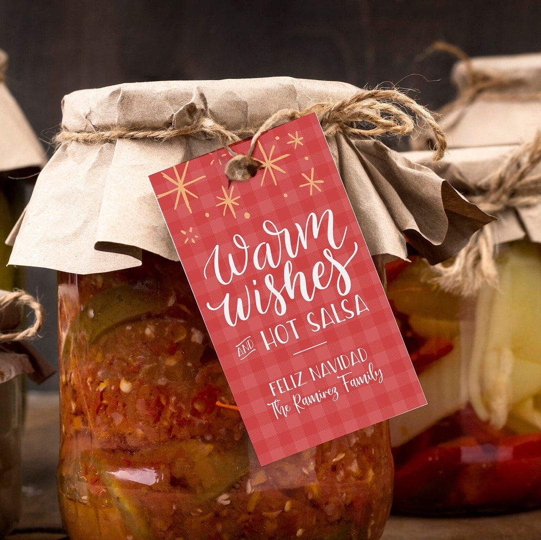 Printable Warm Wishes Tag, Editable Tag Template, Christmas Tag for ...
