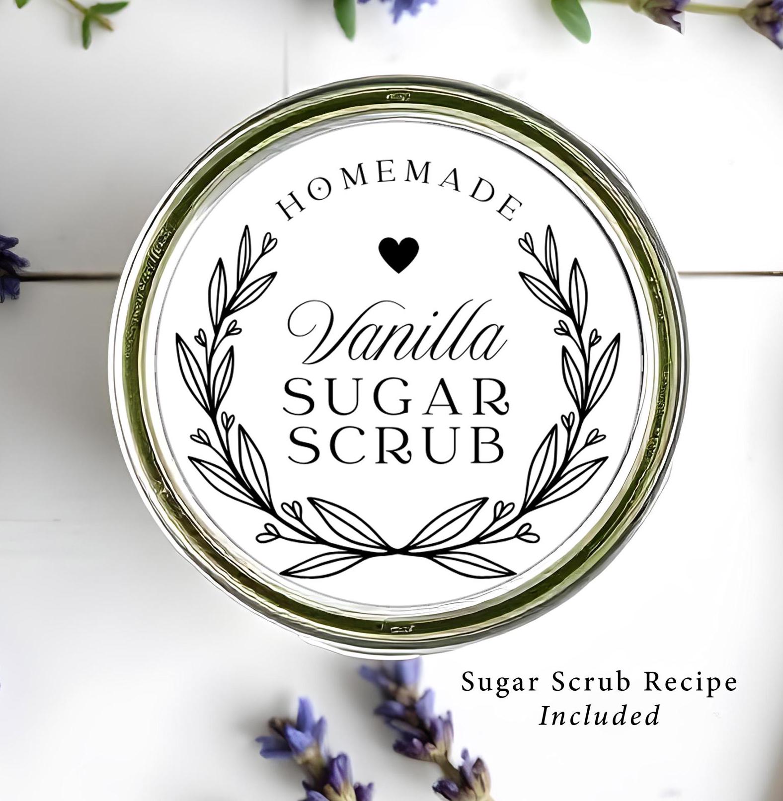 sugar-scrub-tag-etsy for Free Printable Lavender Sugar Scrub Labels Sugar Scrub Tag - Etsy for Free Printable Lavender Sugar Scrub Labels
