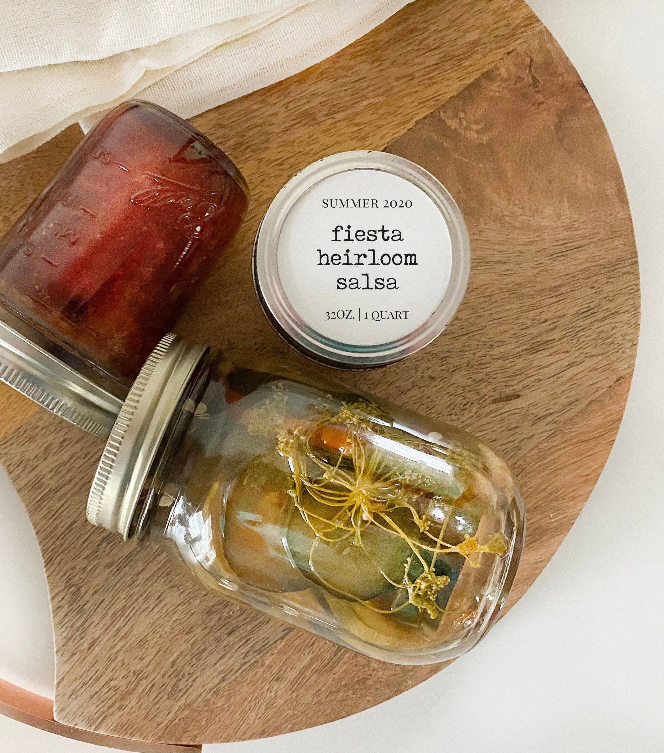 Limeshot mason jar labels