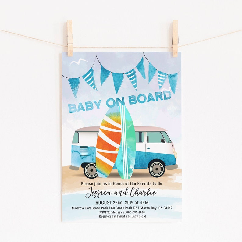 Surfing Thank You Card Printable Thank You Instant Download Thank You Card Matching Thank You Card Surfboard Thank You Card