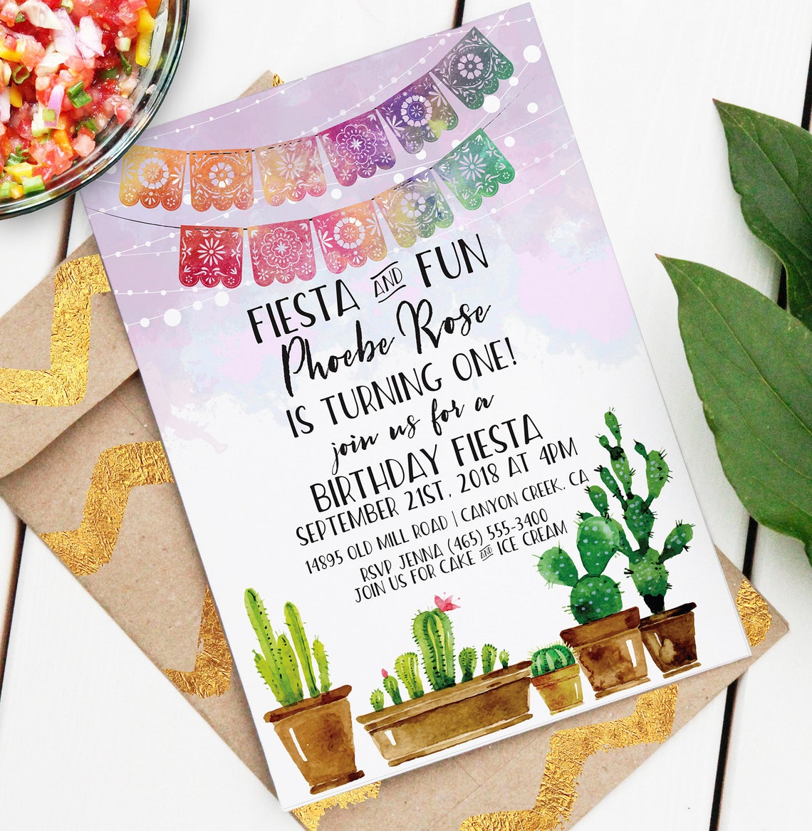 Editable Fiesta Print Fiesta Theme Instant Download | Etsy