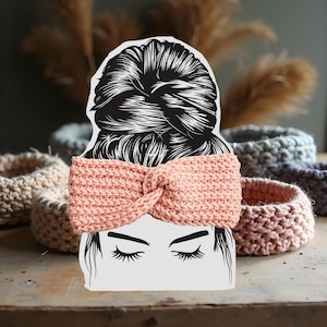 AFDRUKBARE gehaakte handband weergavesjabloon, rommelige knot display, DIY, verkoper, ambachtelijke markten, ambachtelijke shows, online verkoper, 8,5 x 11, pdf + jpg