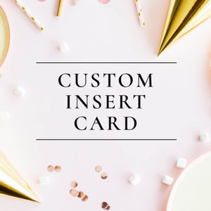 Bijpassende insteekkaart, evenementeninformatiekaart, bruids- of babyshowerregistratiekaart, parkeren, routebeschrijving, cadeau-informatie