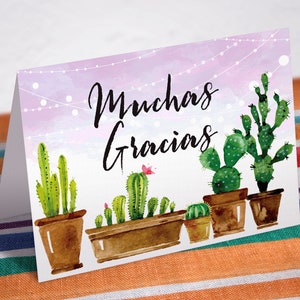 Printable Thank You Tags | Muchas Gracias | Instant Download PDF ...