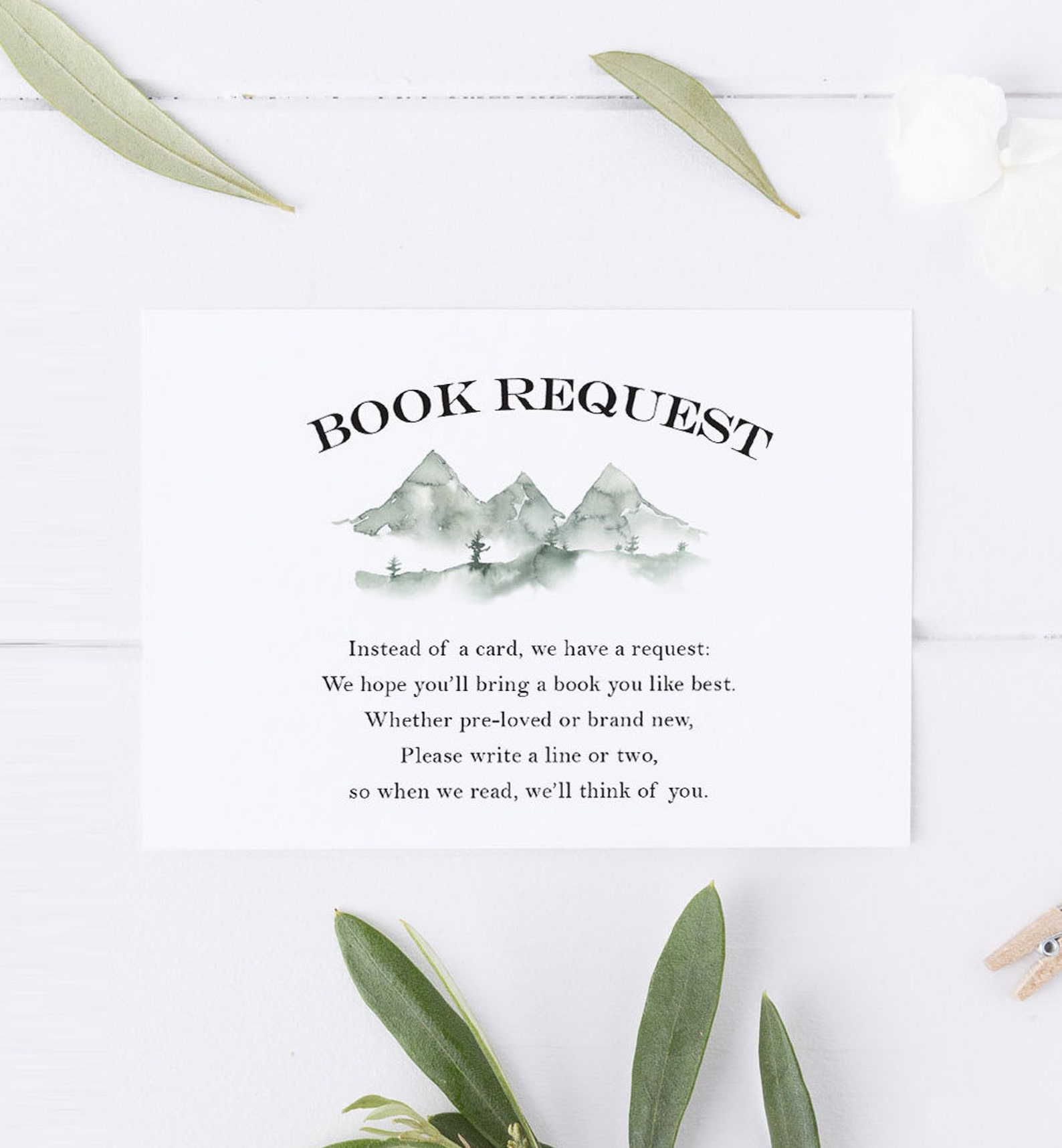 Mountain Baby Shower Kit Editable Invite Template Printable | Etsy
