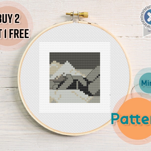 Cross Stitch Pattern - The Tortured Poets Department - Album Mini Cross Stitch Pattern Instant Download - Pattern Keeper