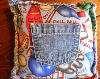 Baseball Tooth Fairy Pillow