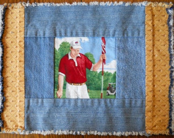 Double Sided Small Space Recycled Denim Placemats
