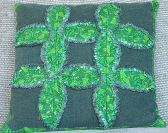 Recycled Denim Pillow Cover