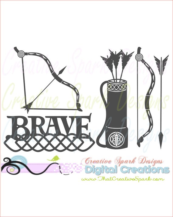 Brave Inspired Merida's Bow and Arrow 