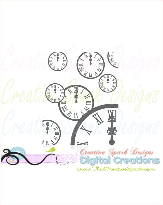 Cool Clock Background