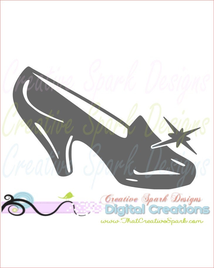 Glass Slipper Silhouette