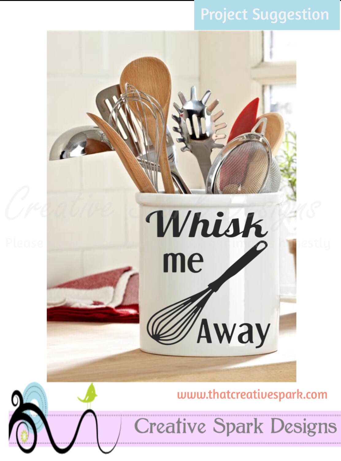 Whisk Me Away Kitschen Collection SVG DXF PNG Image for Etsy