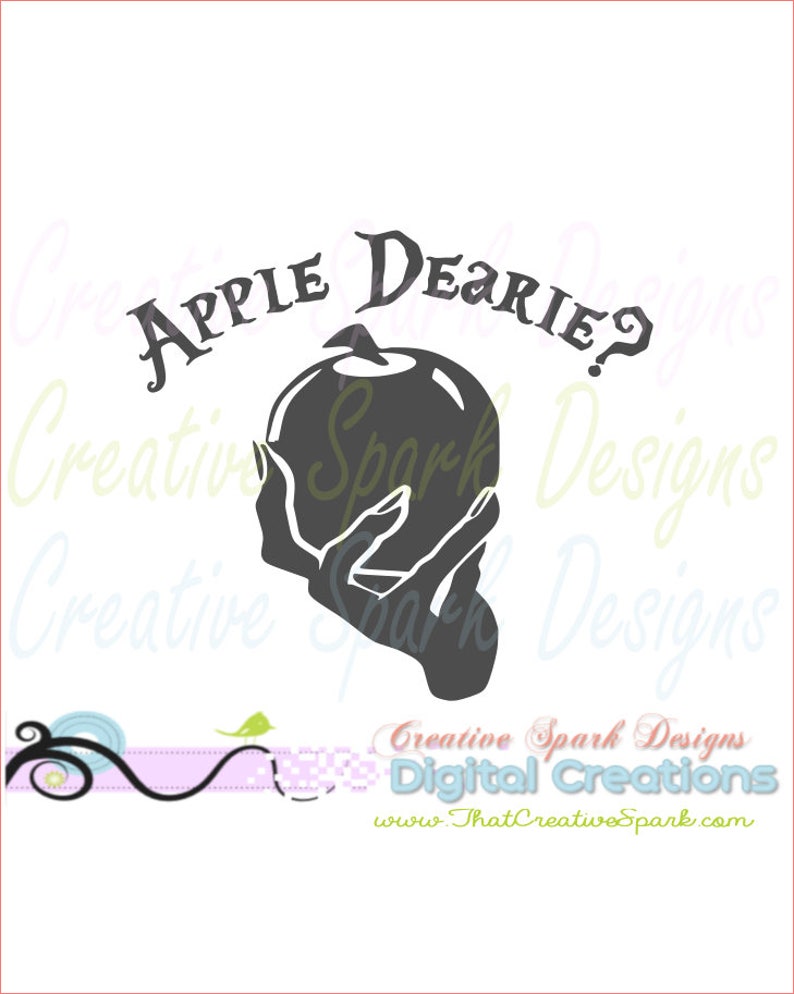 Free Free 281 Silhouette Snow White Apple Svg SVG PNG EPS DXF File