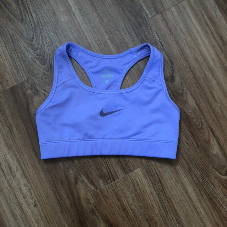 nike sports bra purple